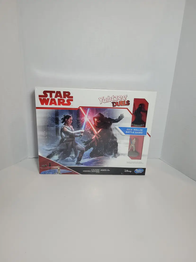 Disney Star Wars Yahtzee Duels Edition Dice Rolling Battle Game Hasbro New