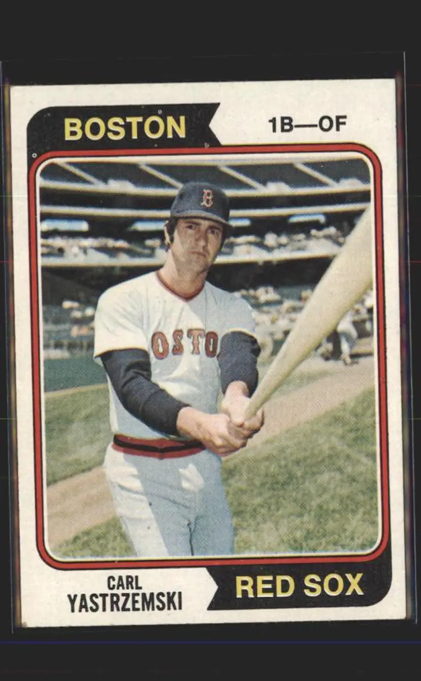 1974 Topps #280 Carl Yastrzemski - (pk5) - Boston Red Sox
