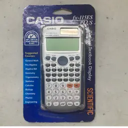 Casio scientific calculator FX – 115ES plus New On Card