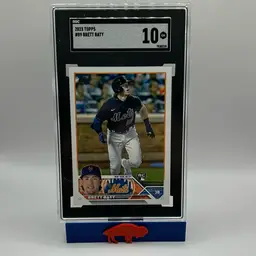 Brett Baty 2023 Topps RC SGC 10