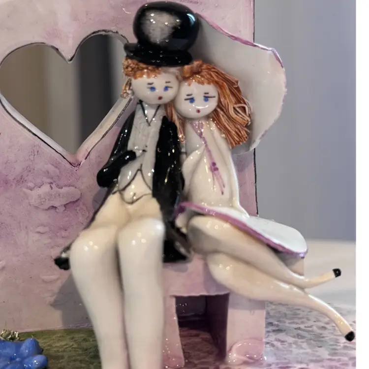 Zampiva Italian Porcelain Couple
