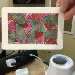 Leaves Abstract 4x6