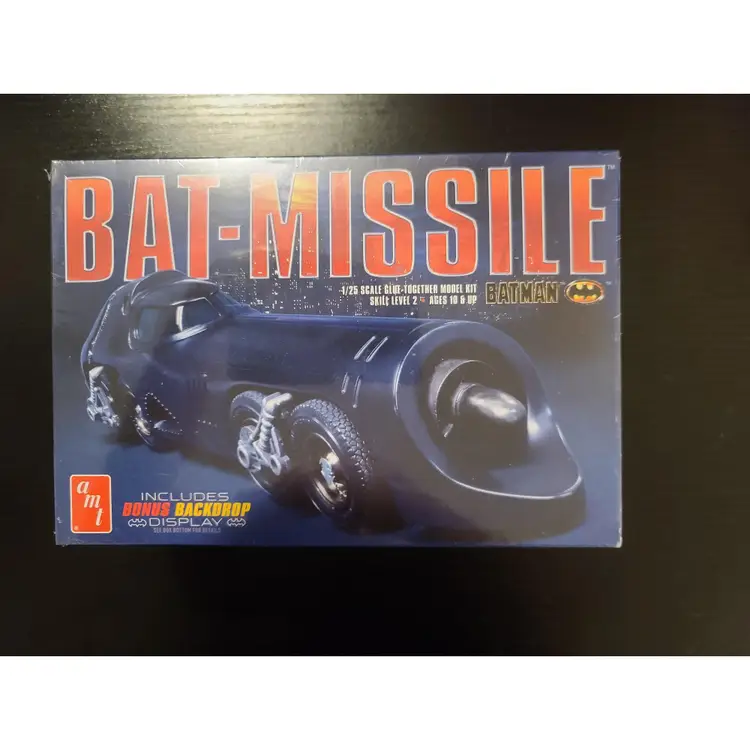 1/25 Bat-missile Batman 1989 AMT model kit Round 2