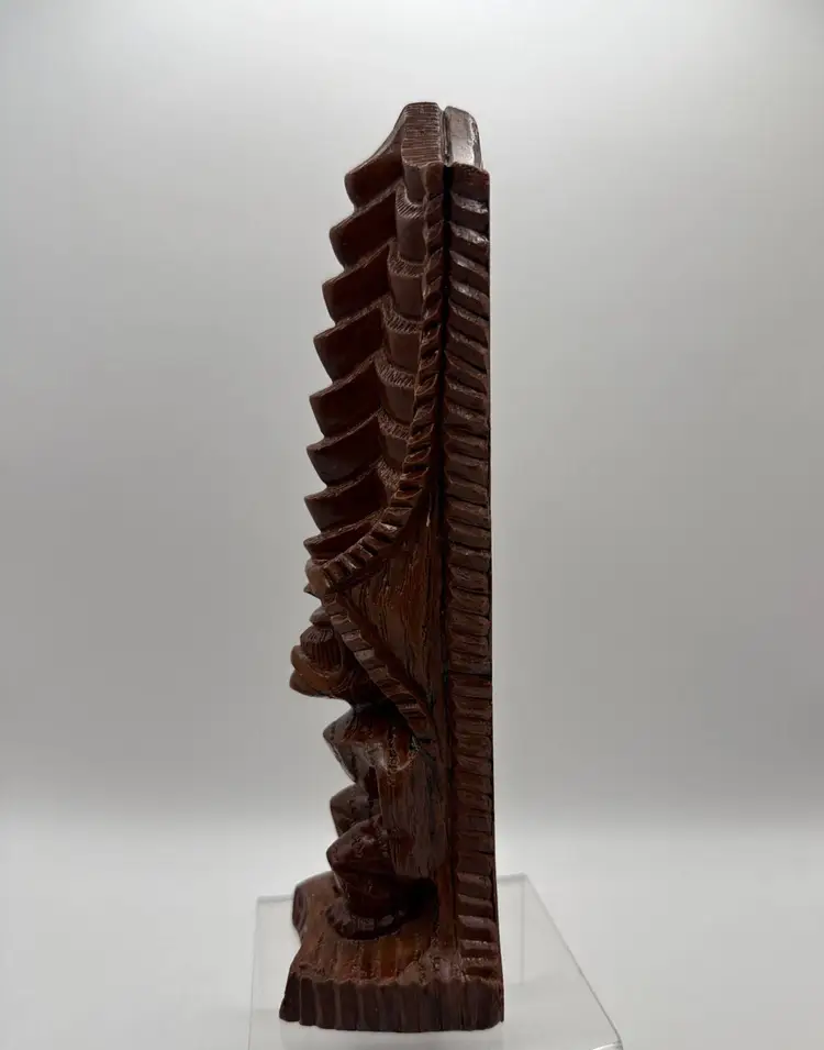 Vintage 1991 Coco Joe's Hawaii Tiki Lono God Figurine 8 in Tall