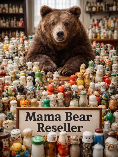 Vintage Salt & Pepper Shakers