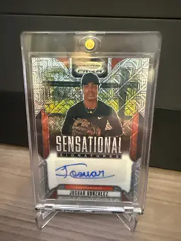 Josuar Gonzalez Prizm Sensational Signatures Mojo 6/25