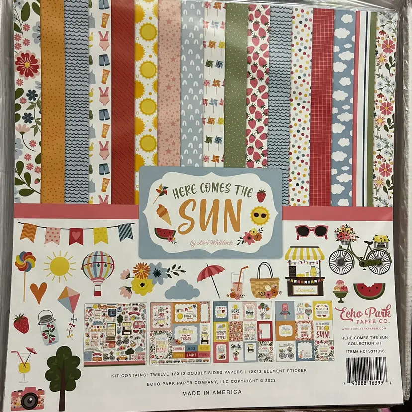 Echo Park Here Comes The Sun Kit