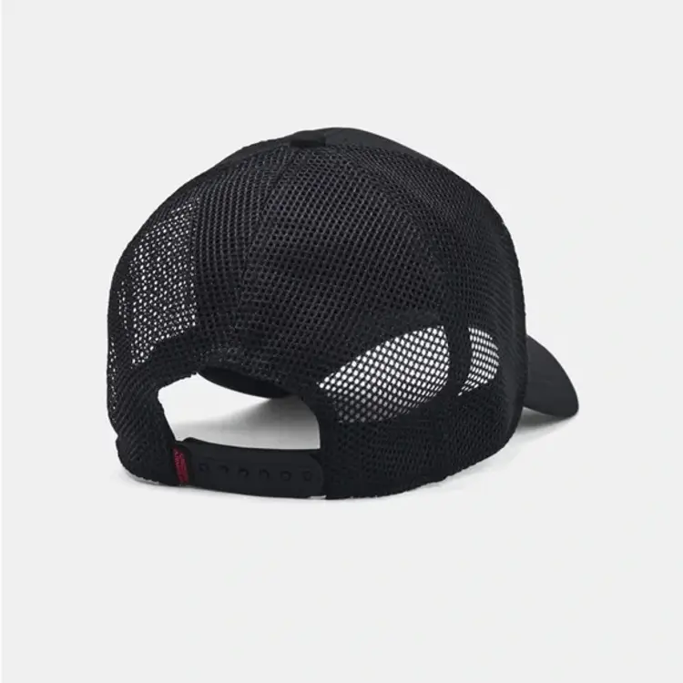 NWT Under Armour Embroidered Rose Snapback Hat - Black/Red