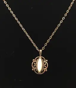 Vintage Joanne Jewels Sterling Silver Necklace with Box