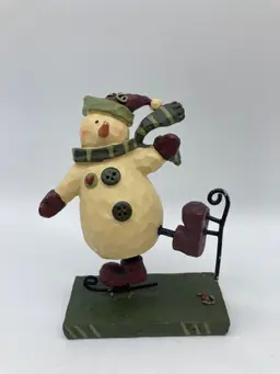 Crazy Mountain Exclusive Designs Skiing Snowman