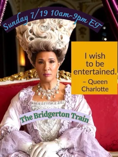 Bridgerton Train w/ Jenn🫖 🪞 👑 