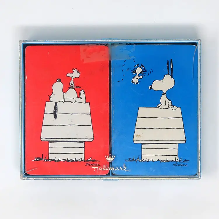 Snoopy and Woodstock Double Deck of Playing Cards