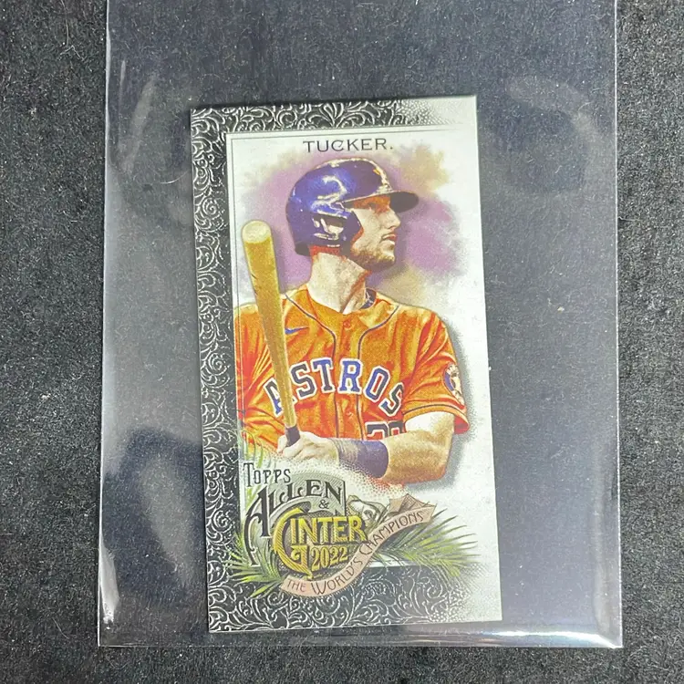 Kyle Tucker 2022 Topps Ginter Gold Border Mini Houston Astros