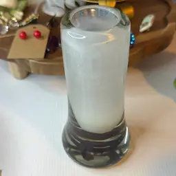 Vase With Purple And Froggy White