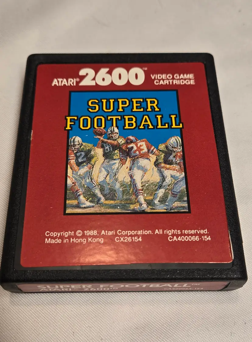Atari Super Football - Tested!
