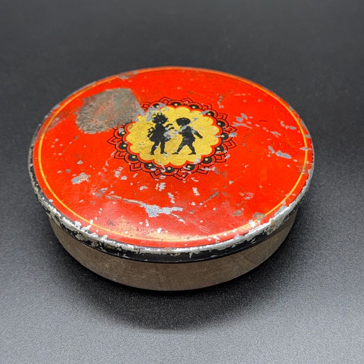 Antique 1920's - 30's Toffee Tin Can ENGLAND Collectible RARE