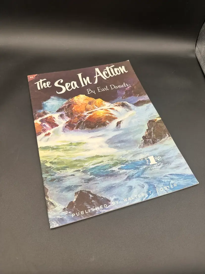 50%OFF! THE SEA IN ACTION Vintage Art Magazines By Walter T. Foster