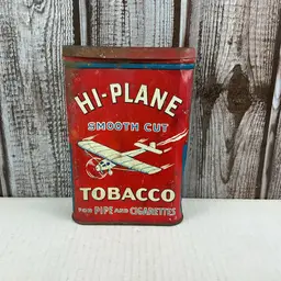 Vtg. Hi Plane Tobacco Tin
