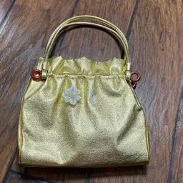 Gold Clutch/ Shoulder Bag/ Purse