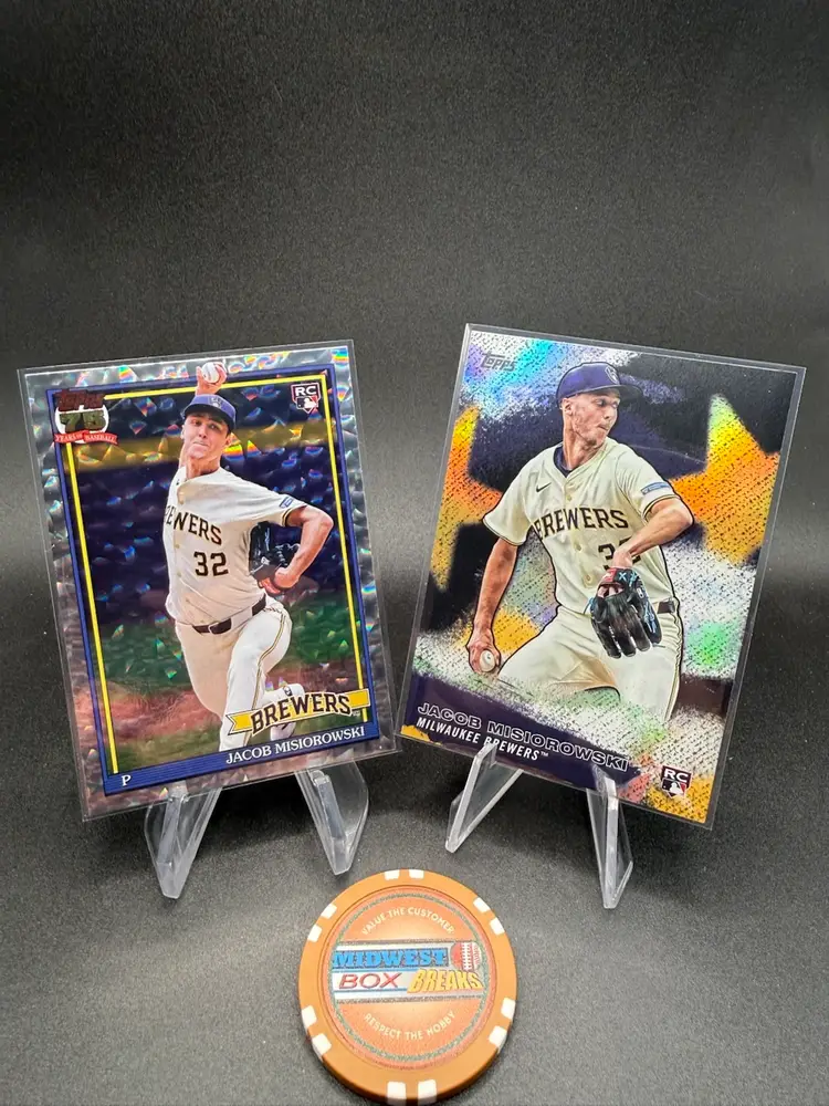 Jacob Misiorowski RC Lot 2026 Topps Milwaukee Brewers