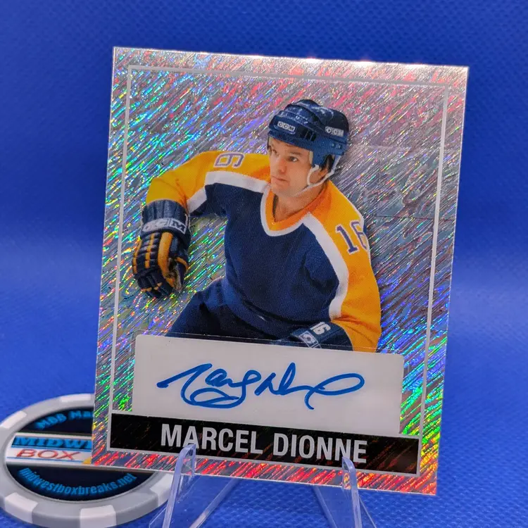 Marcel Dionne 2025 Leaf Metal Hockey Auto /10