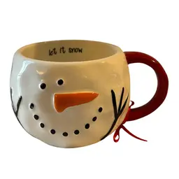 Lang Christmas Winter Snowman Mug. Large Size  12 Oz.  Great Design.