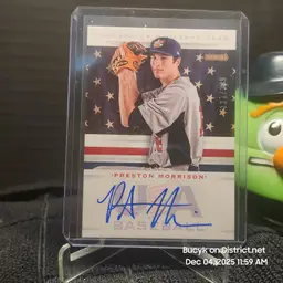 2013 Team USA Auto - Preston Morrison Chicago Cubs 127/399