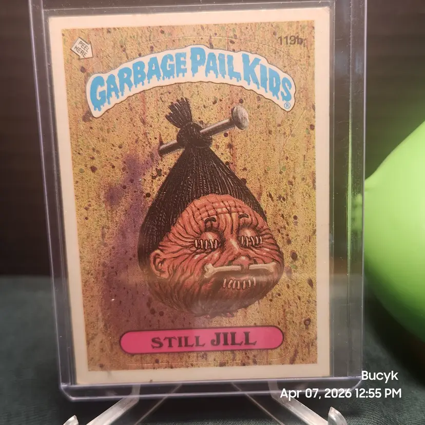 1986 Garbage Pail Kids - Still JILL #119b