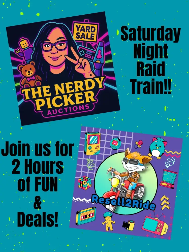🎉2hrs Of Fun W/ The Nerdy Picker & Resell2Ride!🎉
