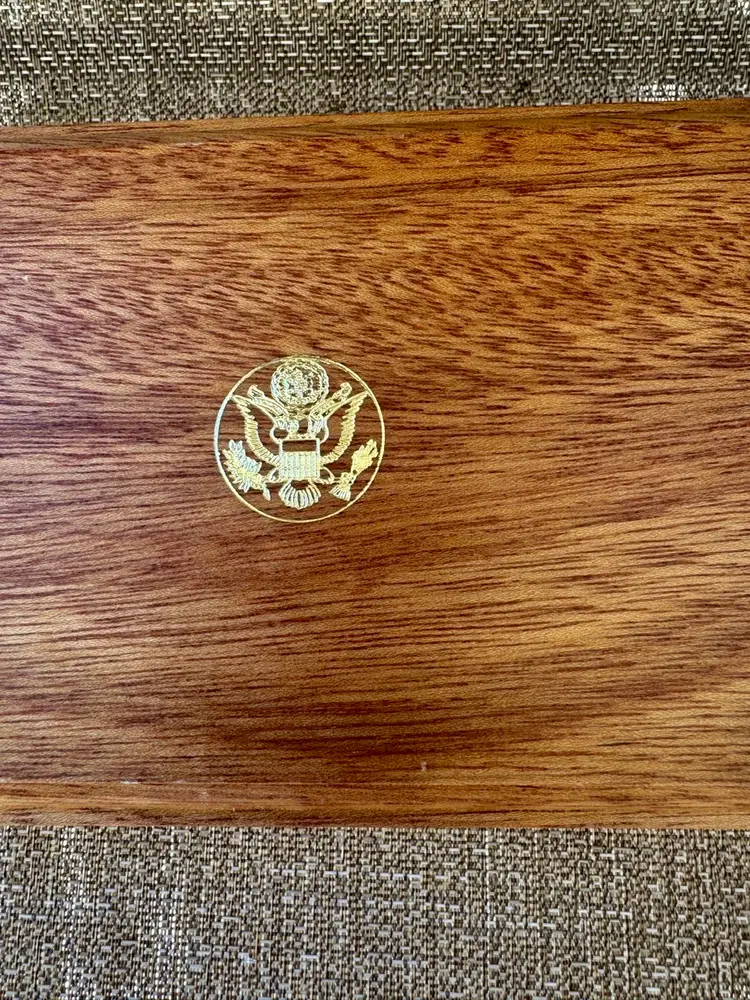 Solid WoodTrinket /Decorative Box.  Listing #4