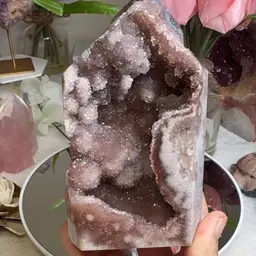 Pink Amethyst Tower L9018