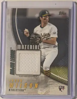 2025 Topps Update Series Major League Material RC Jacob Wilson