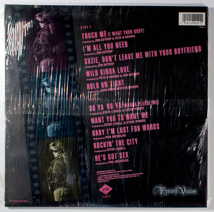 Samantha Fox - Touch Me (1986) Vinyl LP • Debut, I Want Your Body