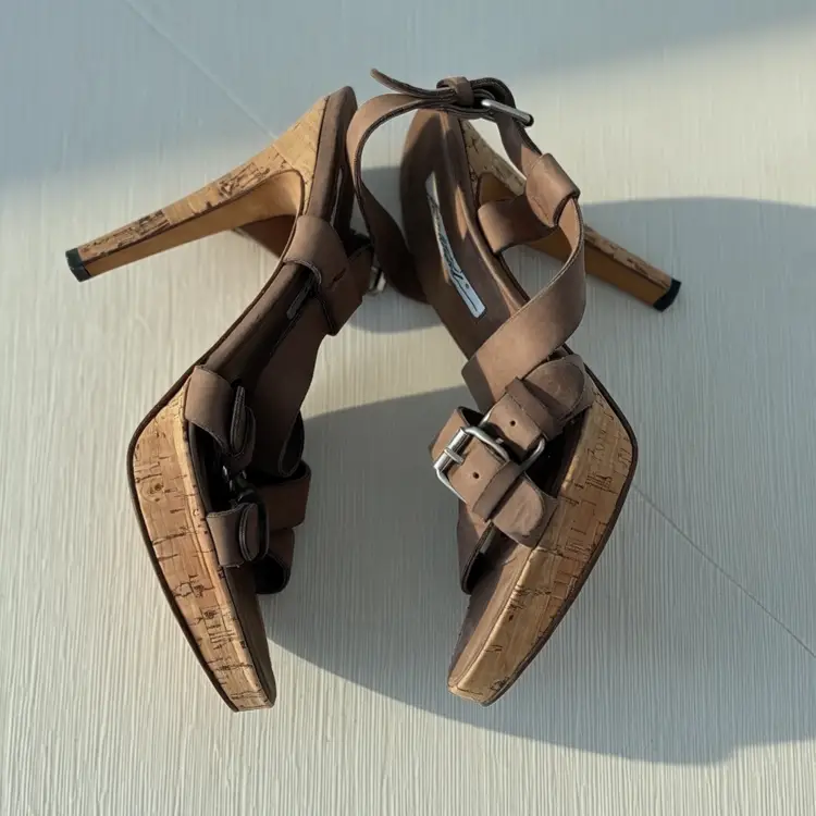 Y2K Brian Atwood vintage heels 🤎