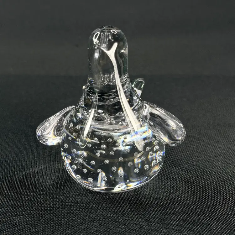 Controlled Bubble Bird Paperweight