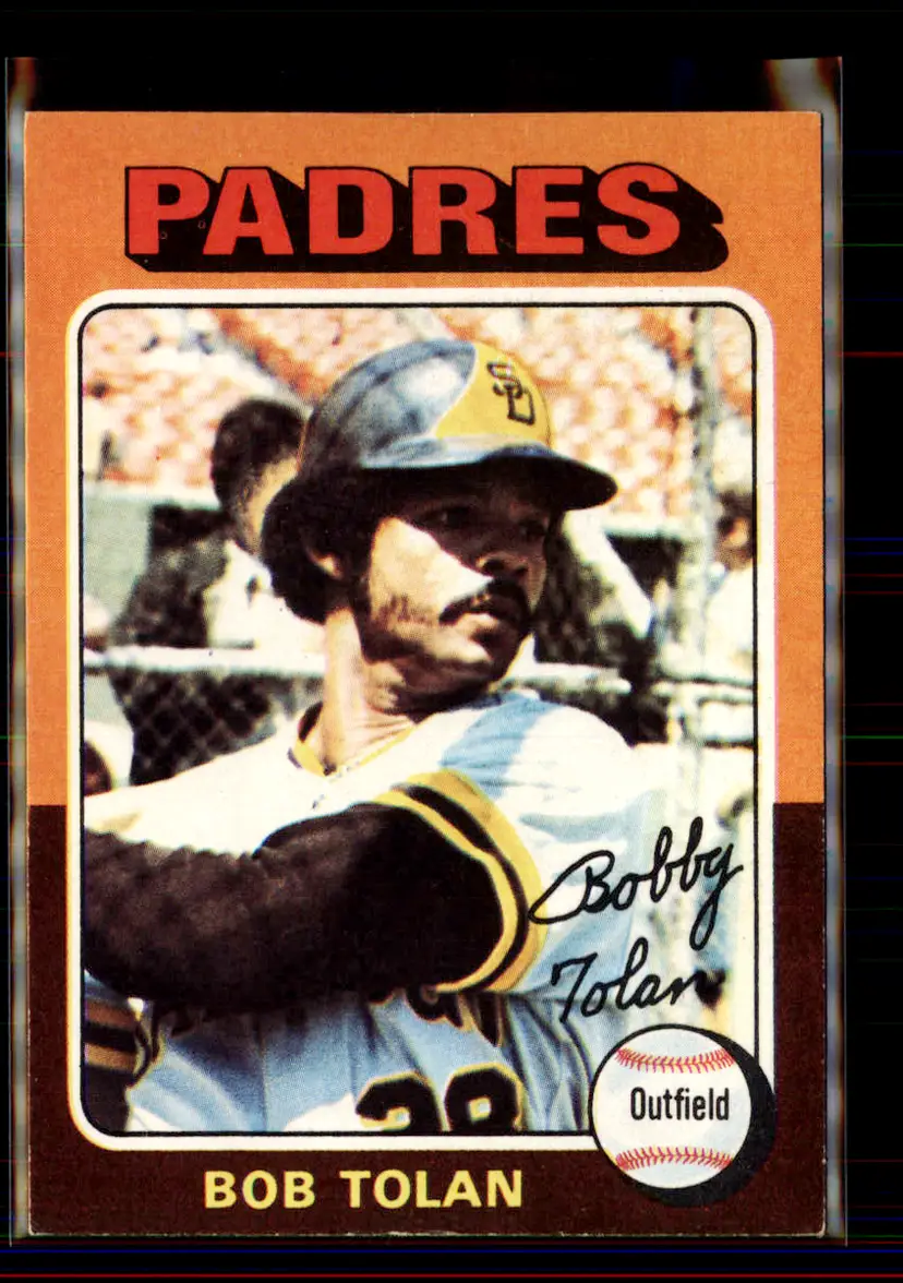 Bob Tolan 1975 Topps #402 - San Diego Padres - (pk4-277)