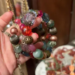 Multi Color Filagree Bracelet