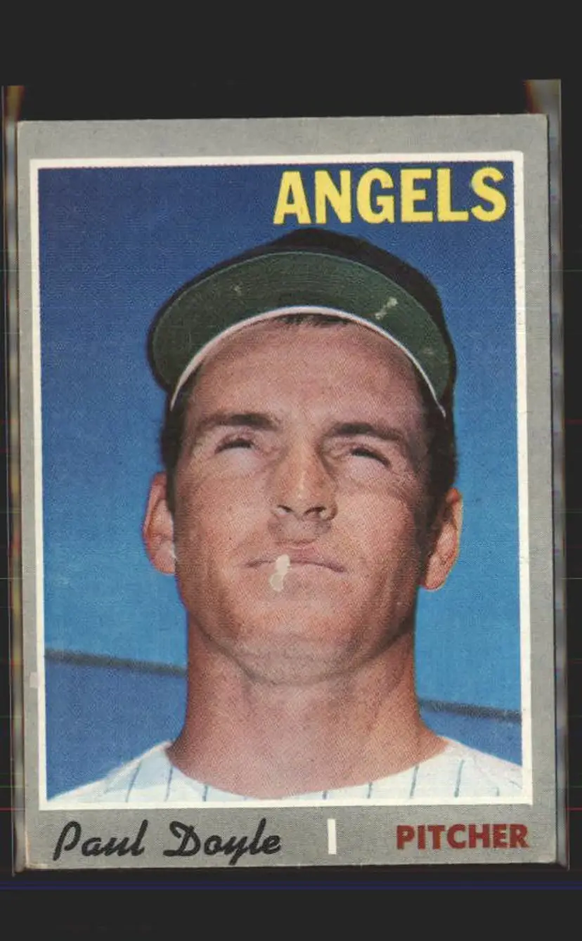 Paul Doyle 1970 Topps #277 - () - California Angels