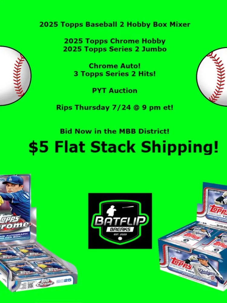 2025 Topps Chrome/Series 2 Mixer