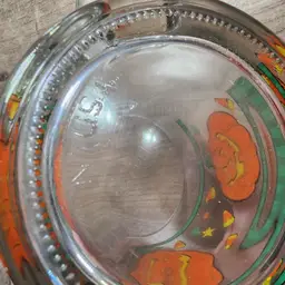 Set of 2 Glass Pumpkin Mugs - Made in the USA