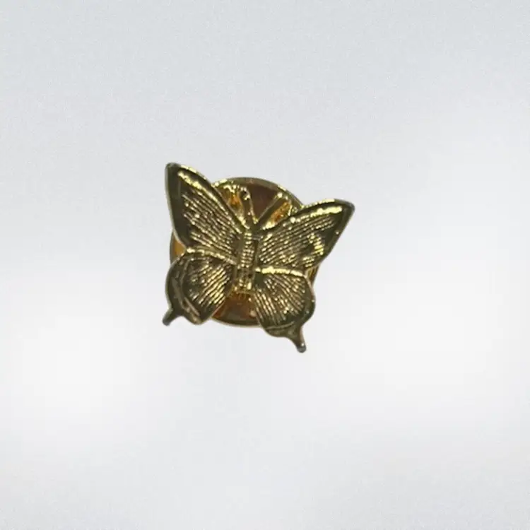 Small Gold Tone Butterfly Pin