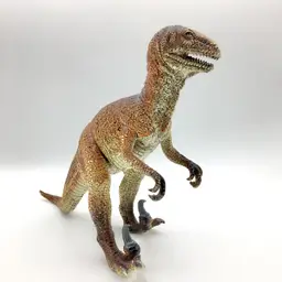 Vintage 1980s AAA Dromeosaurids Dinosaur Figurine Toy 17”