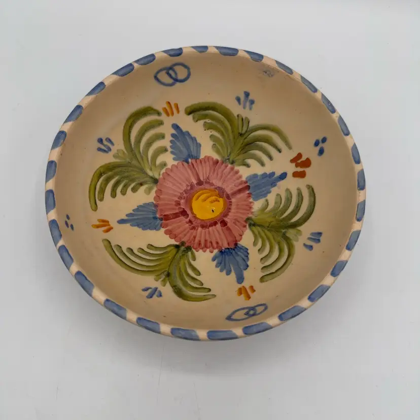 Talavera Spain Handmade Hand Painted Bowl