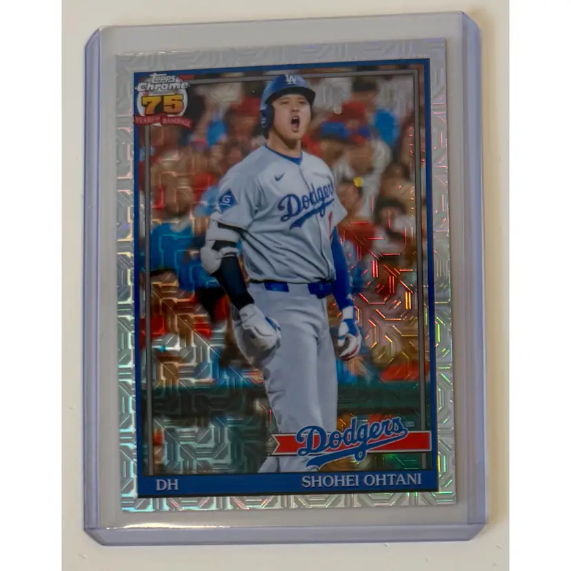 Shohei Ohtani 1991 Topps Silver Pack Los Angeles Dodgers
