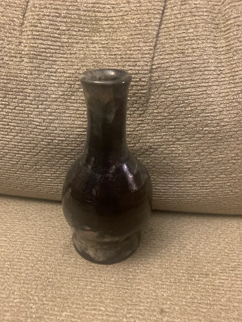 025 Artisan Made Bud Vase Signed SL 8