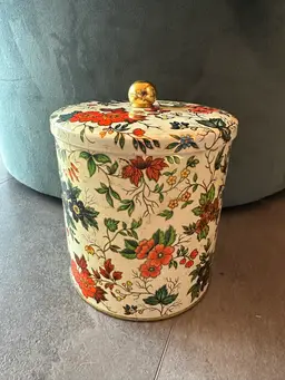 Daher Floral Tin
