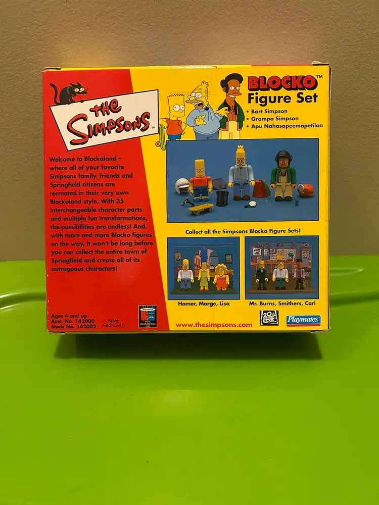 The Simpsons Blocko Set