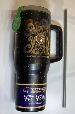 Buc-ee‘s New Years Tumbler 40oz Limited Edition 2024 Buc-ees Stainless Steel