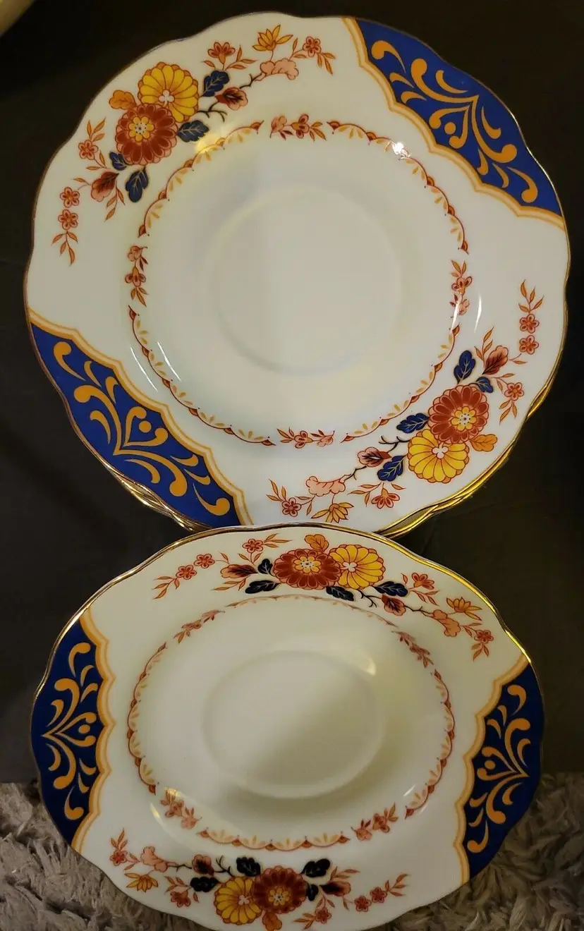 Premiere China ME 217 Canton Fair Saucer Set of 8