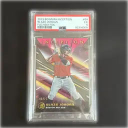 100% Sexy Waiting To Be Cracked Toking It Up Junk Slab Blaze J Boston Red Sox Prospect Jordan PSA 5 ? Wot ?